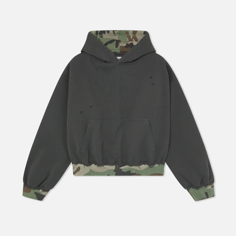 BlankForm® - Grey Leopard Hoodie