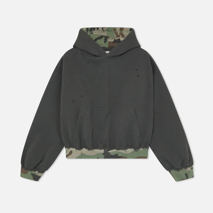 BlankForm® - Grey Leopard Hoodie